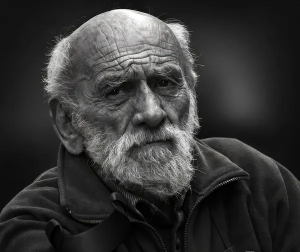 alter Mann in Cannobio