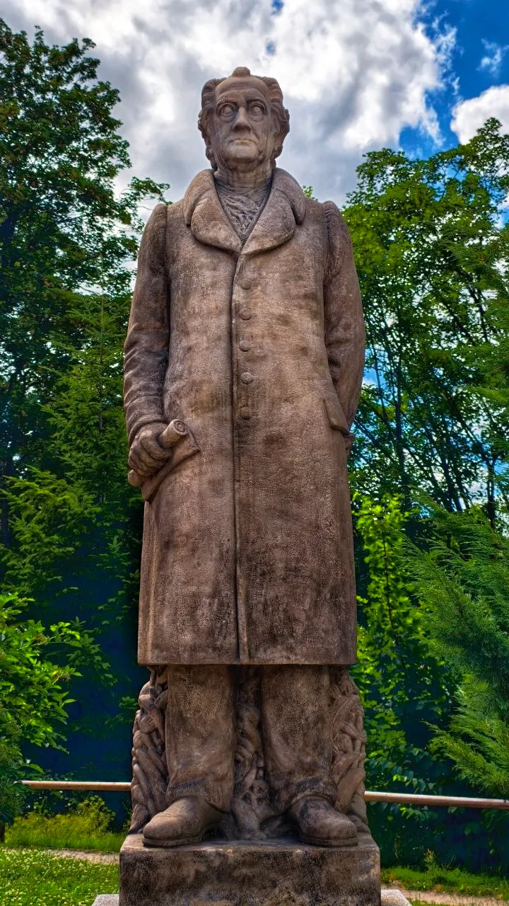 Goethe-Denkmal in Loket