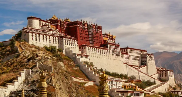 Potala Palast Weitwinkel | Tibet